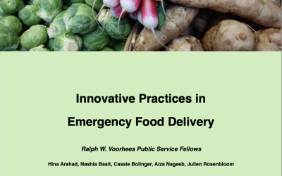 Innovative Practices in Emergency Food Delivery