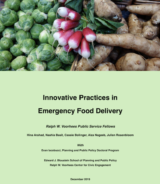 Innovative Practices in Emergency Food Delivery