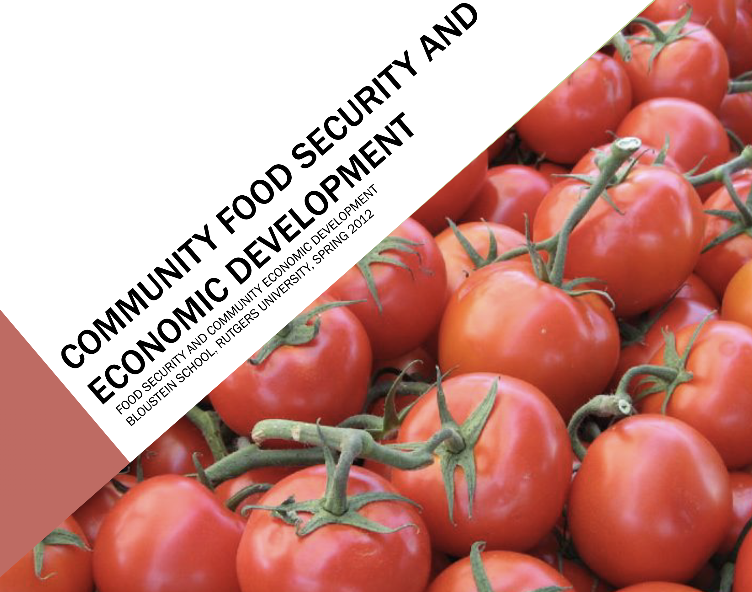 Community Food Security and Economic Development