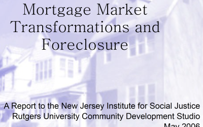 Mortgage Market Transformations and Foreclosure