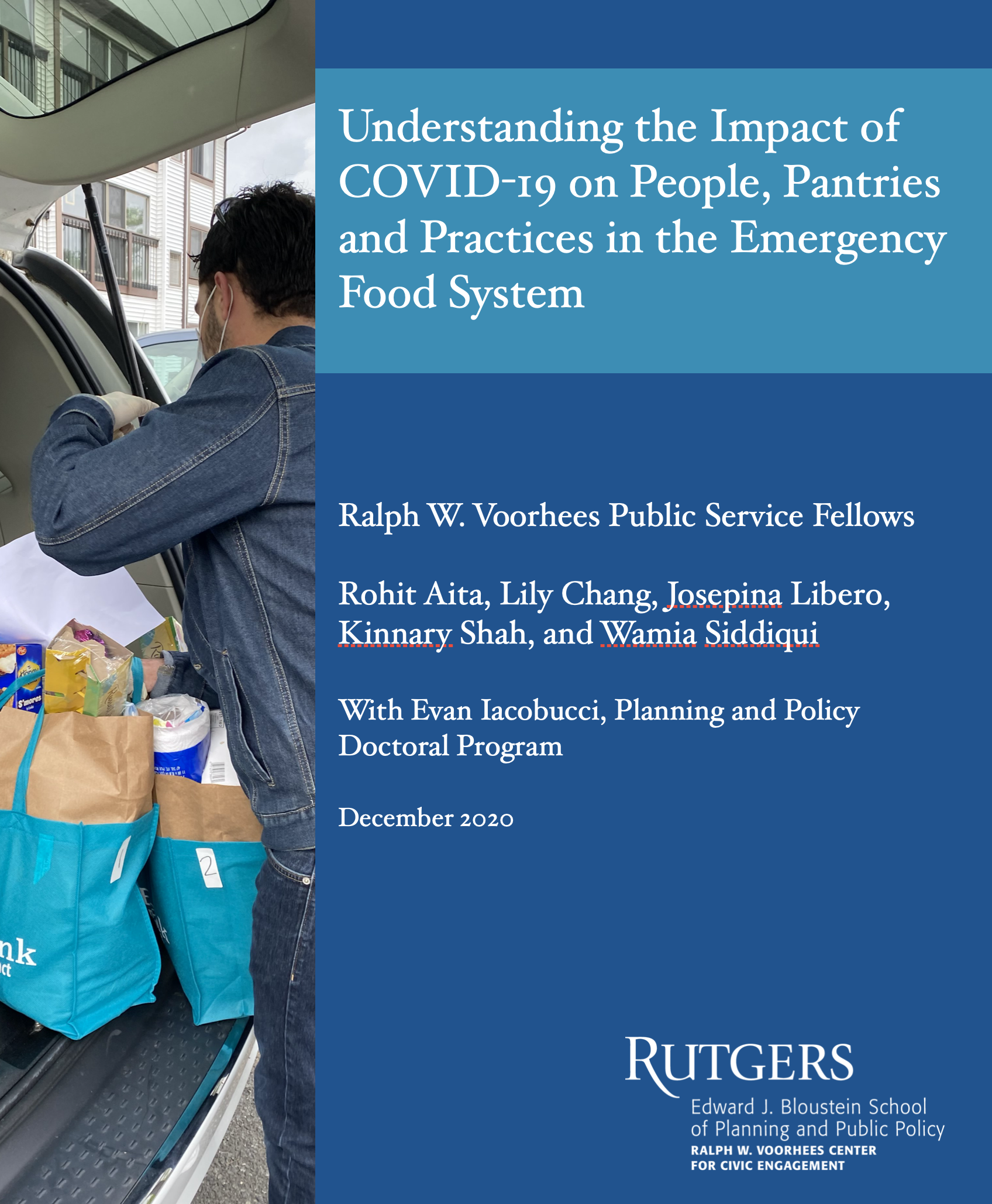 Covid-19 food pantry report