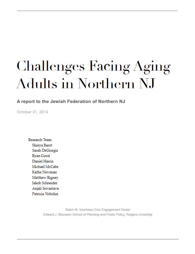 Challenges Facing Aging Adults in Northern NJ