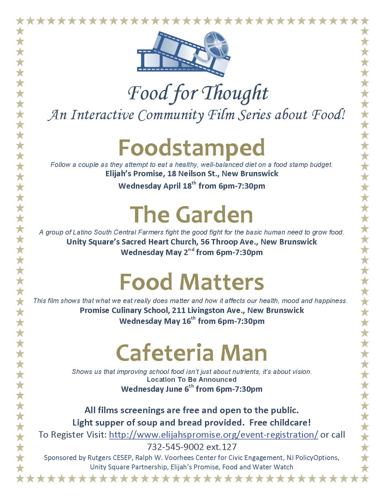 Food for Thought - Film Series