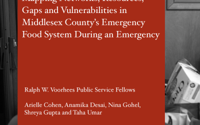 Mapping Networks, Resources, Gaps and Vulnerabilities in Middlesex County’s Emergency Food System During an Emergency