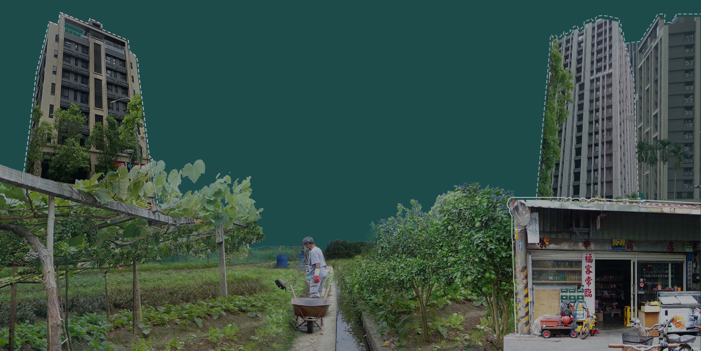 large apartment buildings 