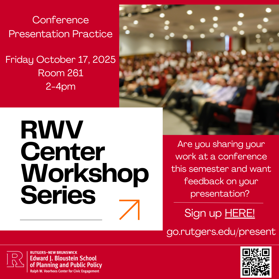 Workhop poster for conference presentation 