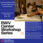 counter mapping workshop poster