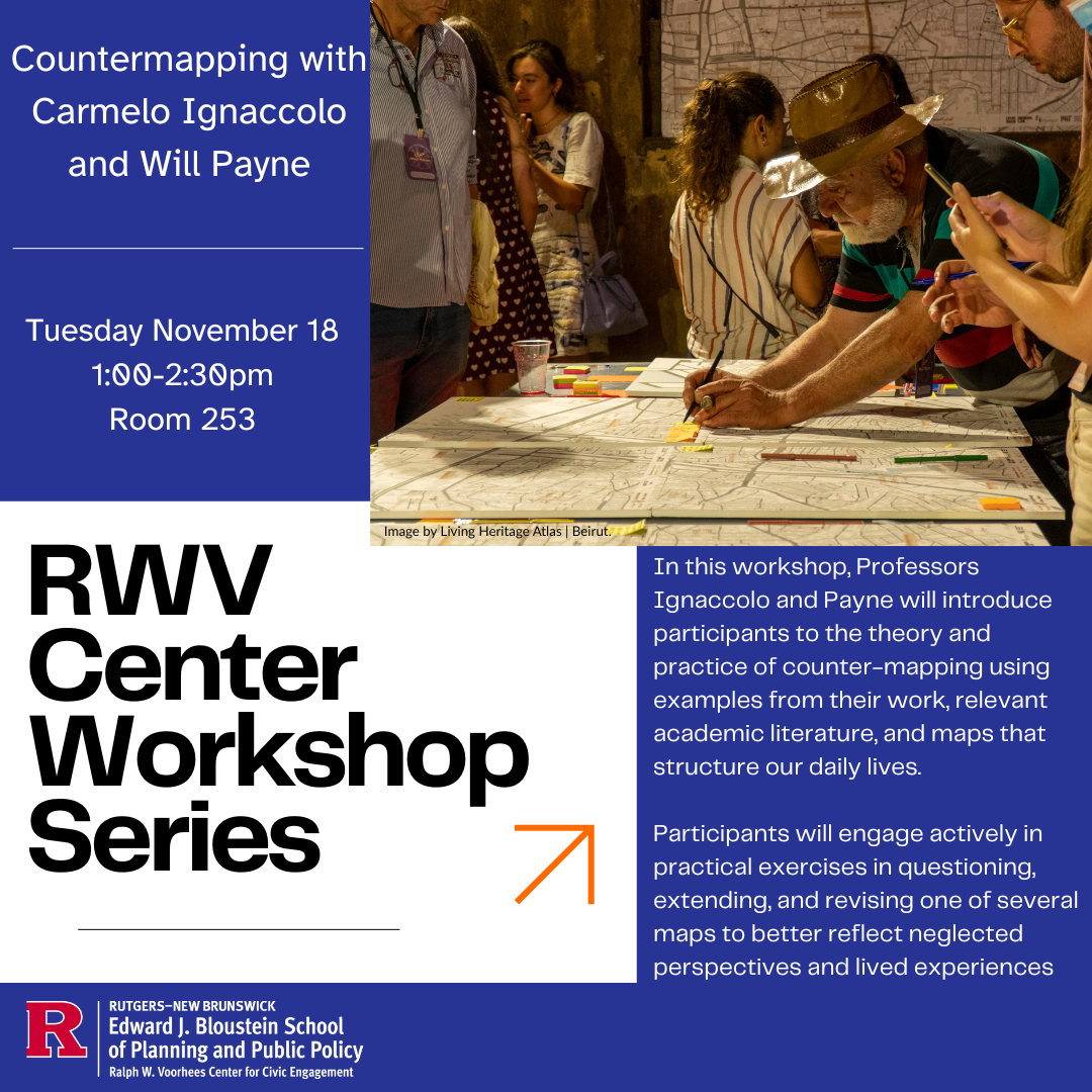 counter mapping workshop poster