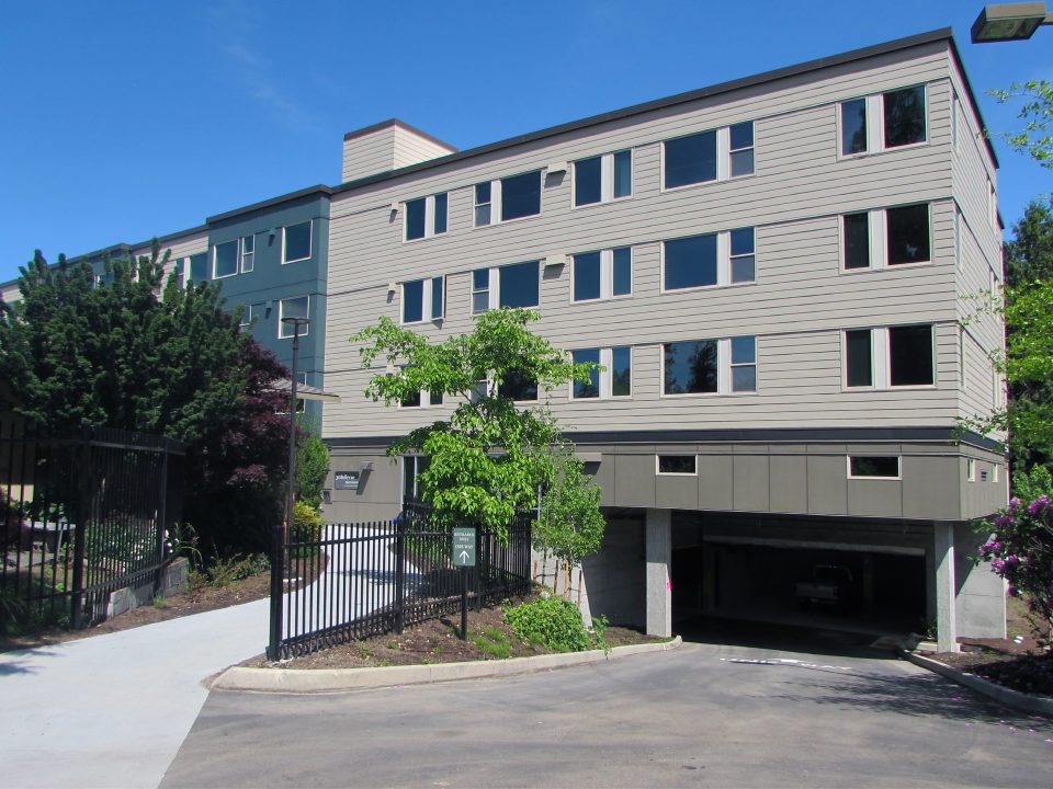 Church affordable housing apartment building